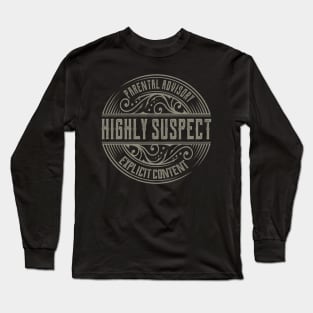 Highly Suspect Vintage Ornament Long Sleeve T-Shirt